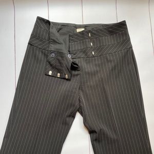 Poleci pinstripe trousers